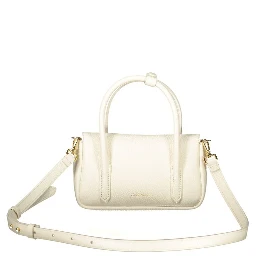 White Leather Handbag