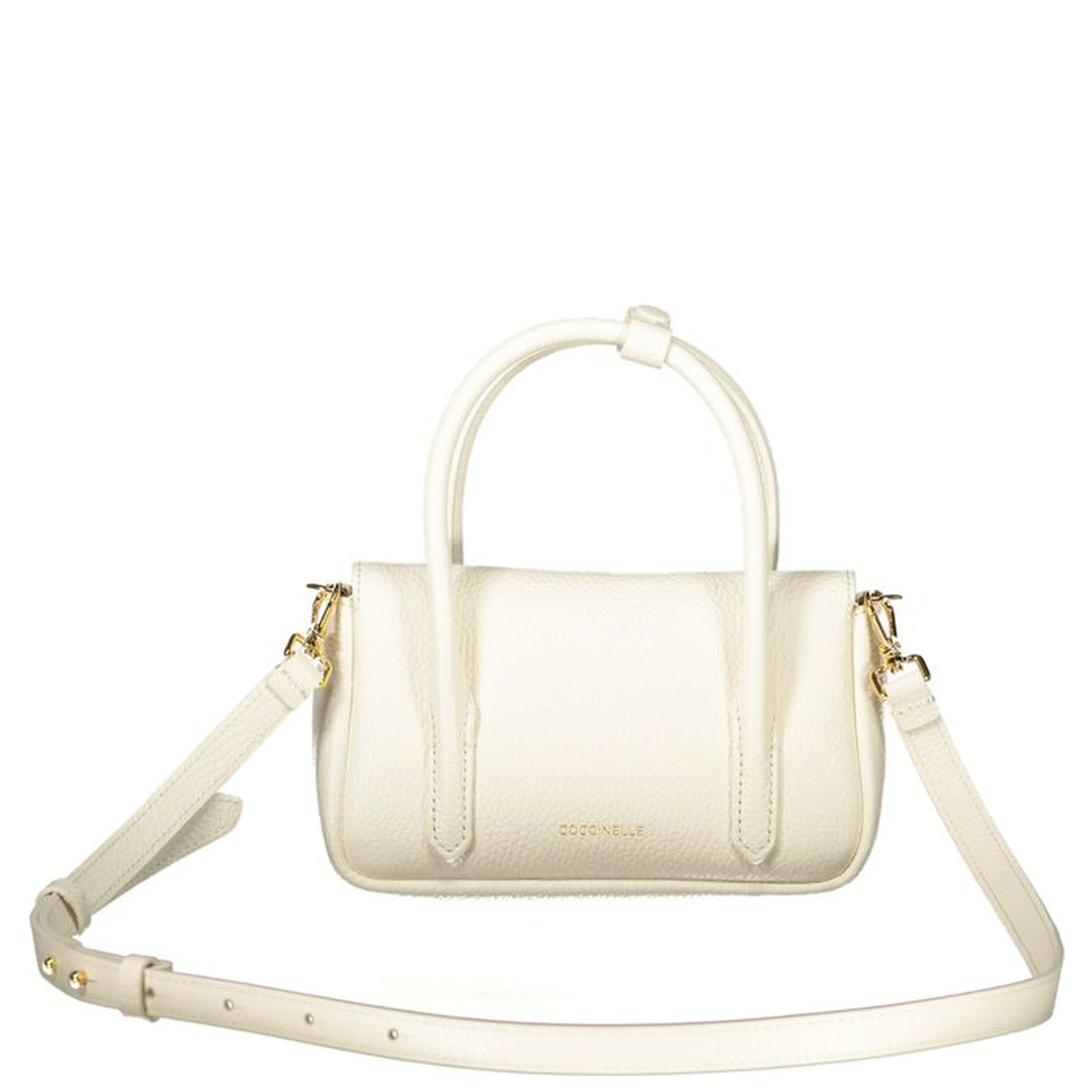 White Leather Handbag