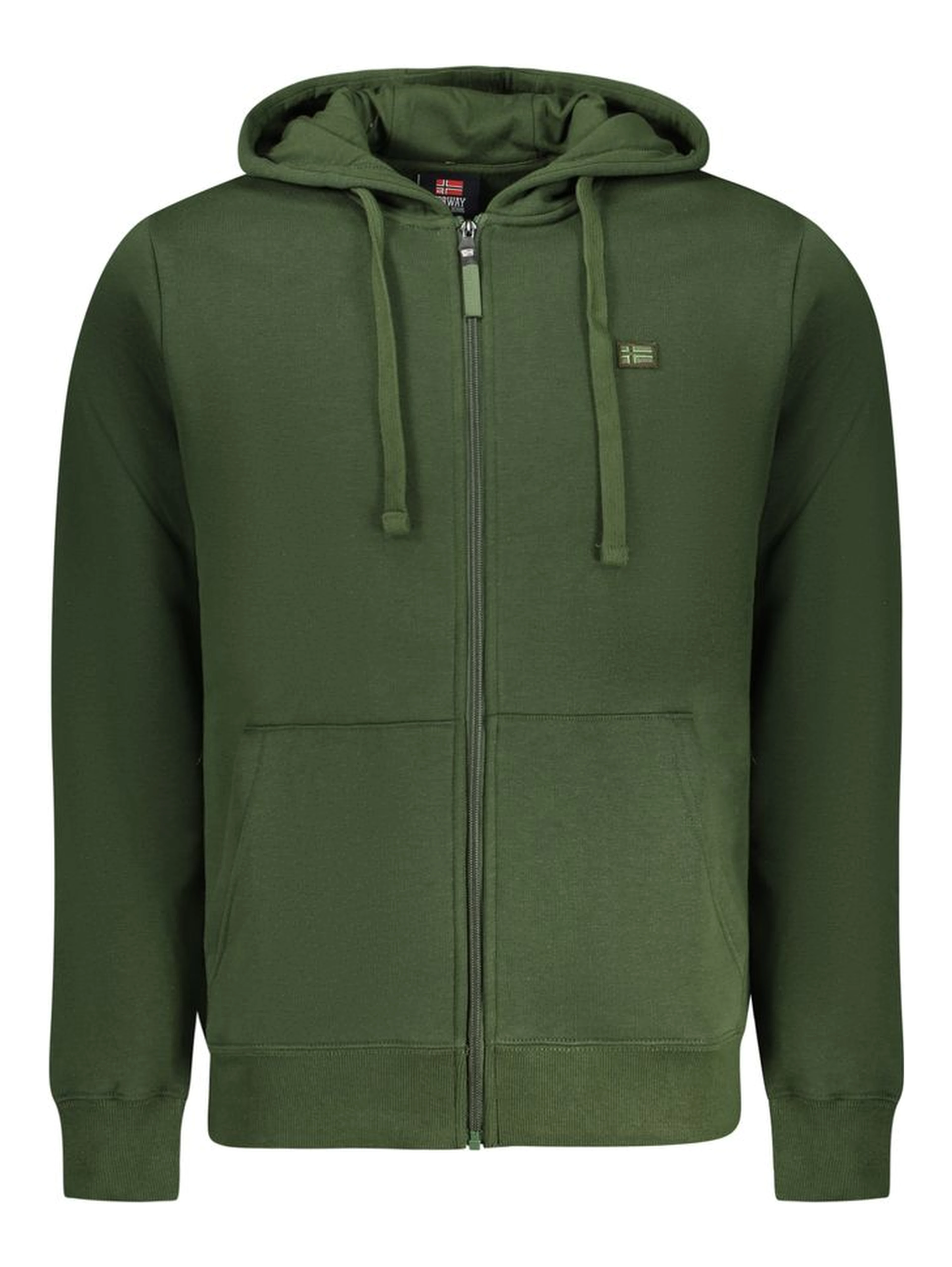 Green Cotton Sweatshirt