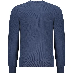Blue Cotton Sweatshirt