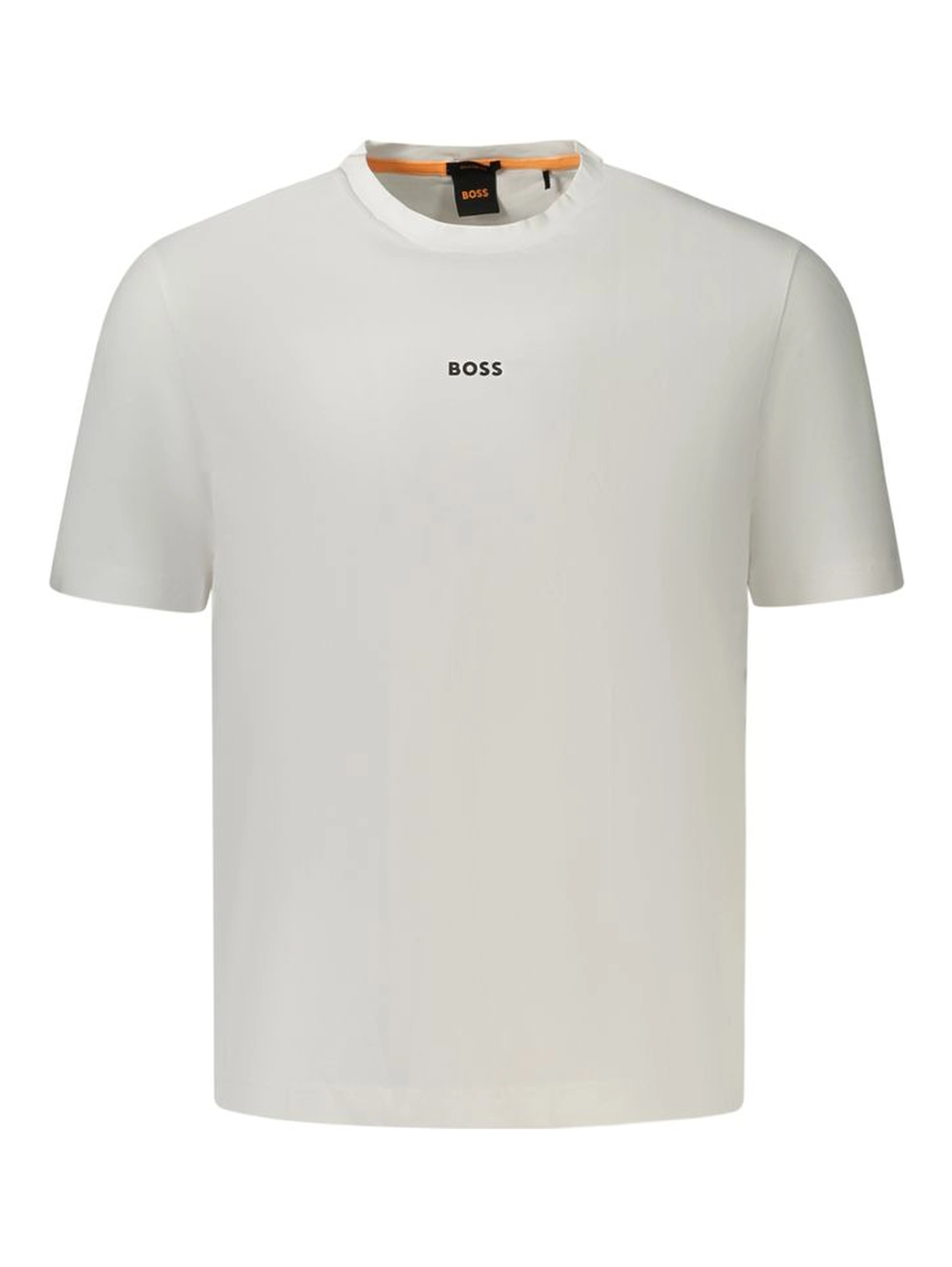 White Cotton Men's T-Shirt