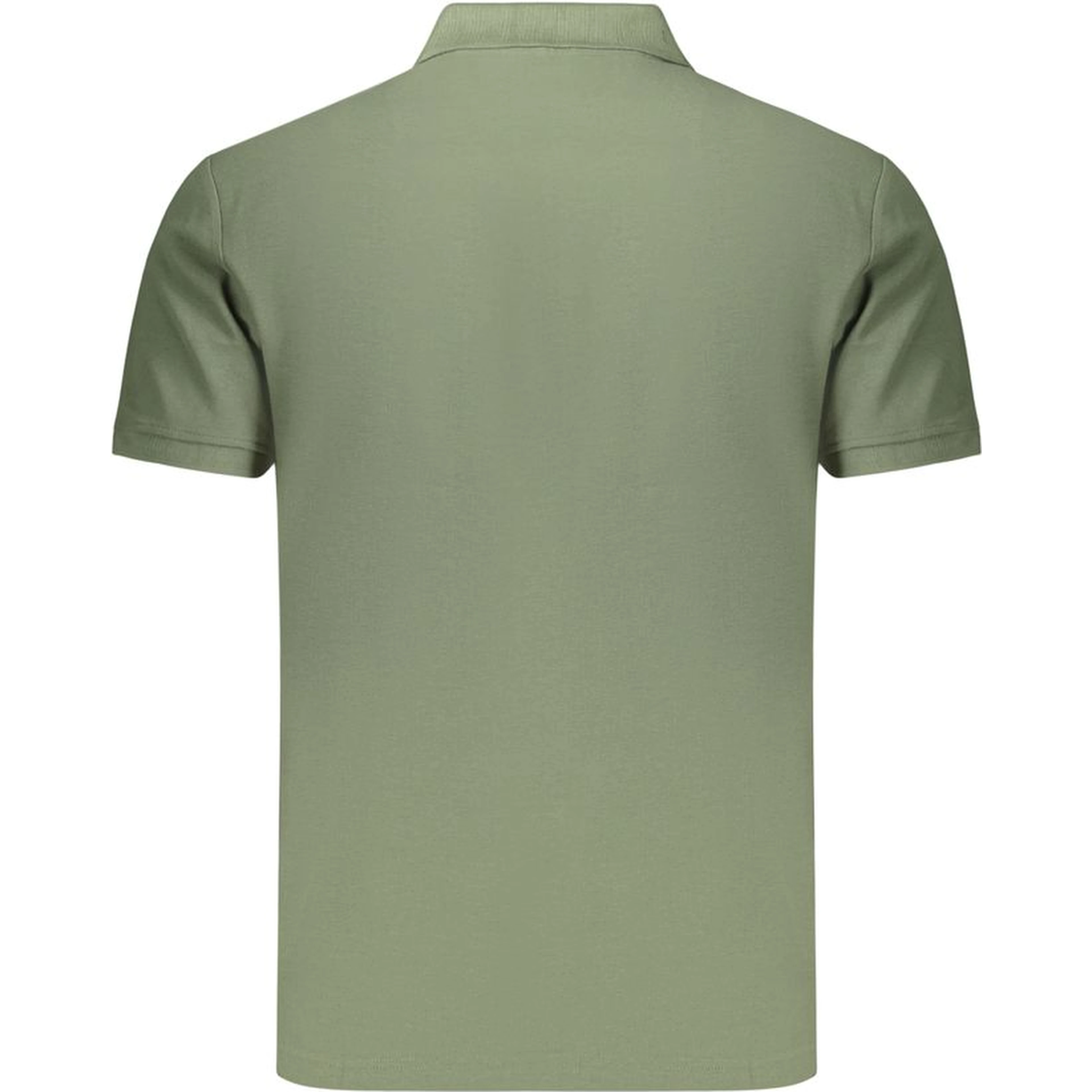 Green Cotton Men's Polo Shirt