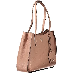Pink Polyethylene Handbag