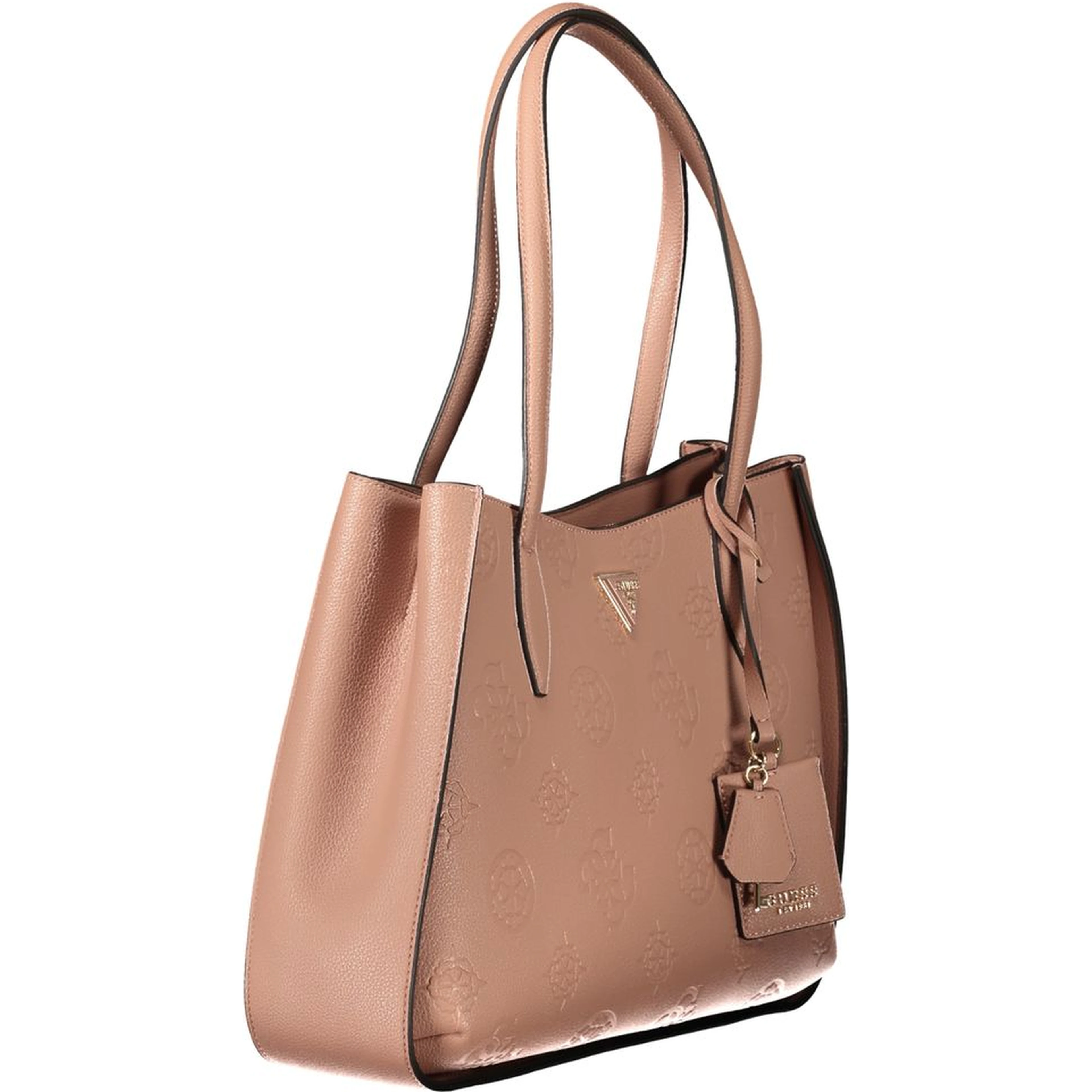 Pink Polyethylene Handbag