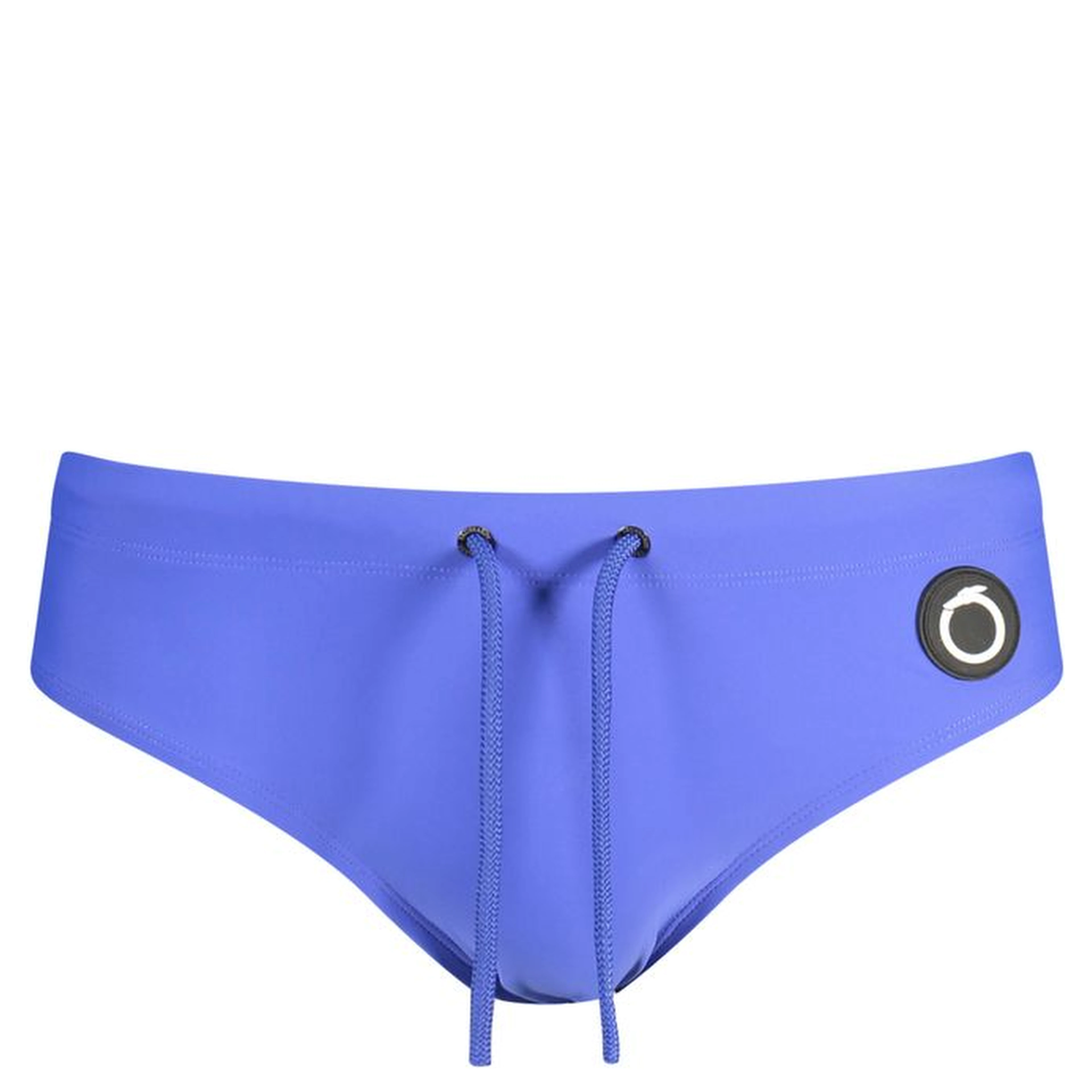 Blue Polyamide Men's Brief