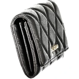 Nero Polyurethane Women's Wallet