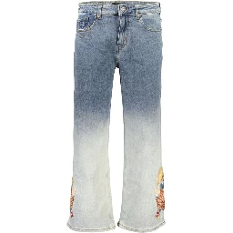 Azzurro Cotton Women's Jeans
