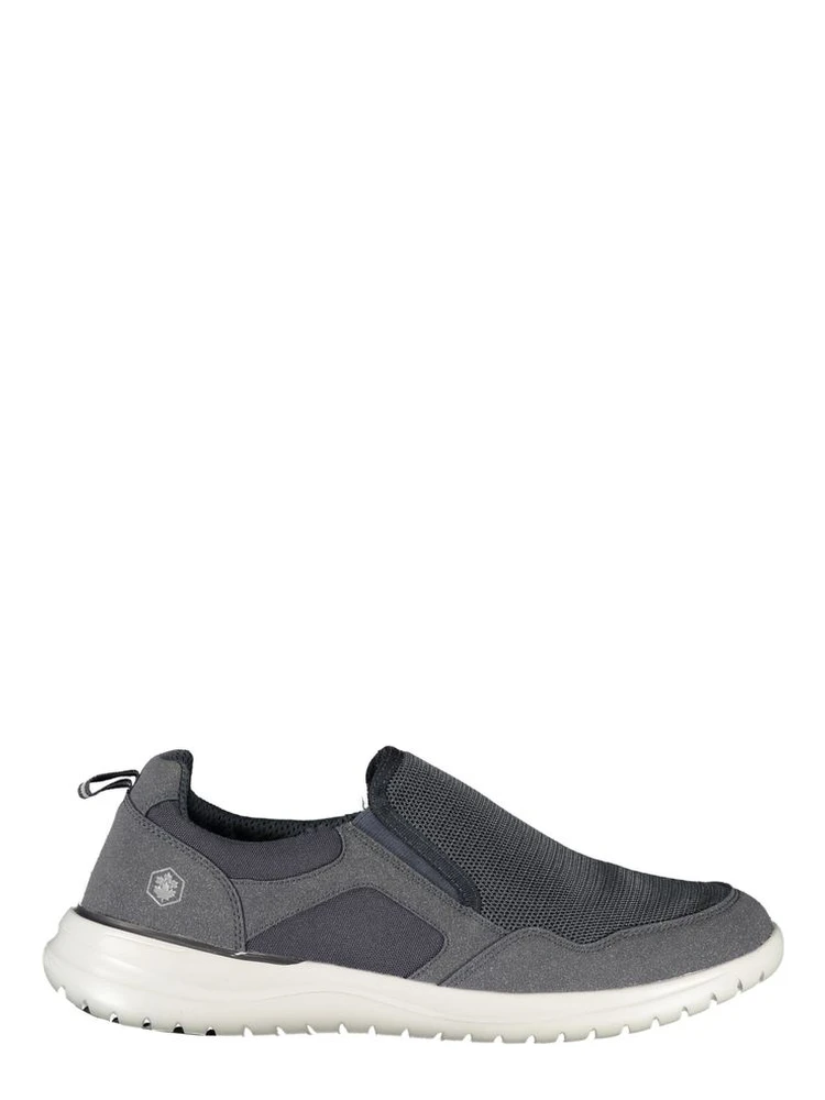 Blue Polyester Men's Sneaker