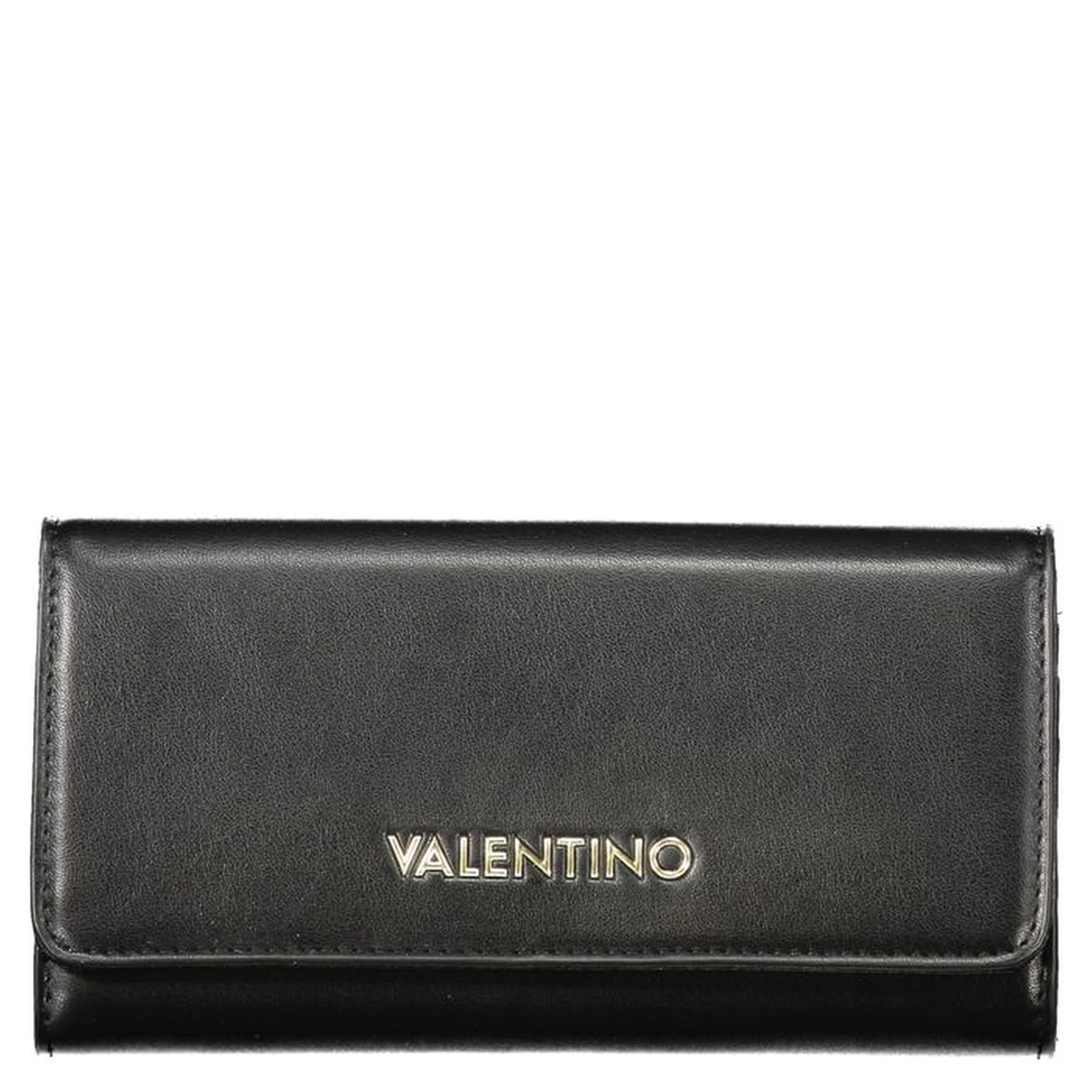 Black Polyurethane Women's Wallet