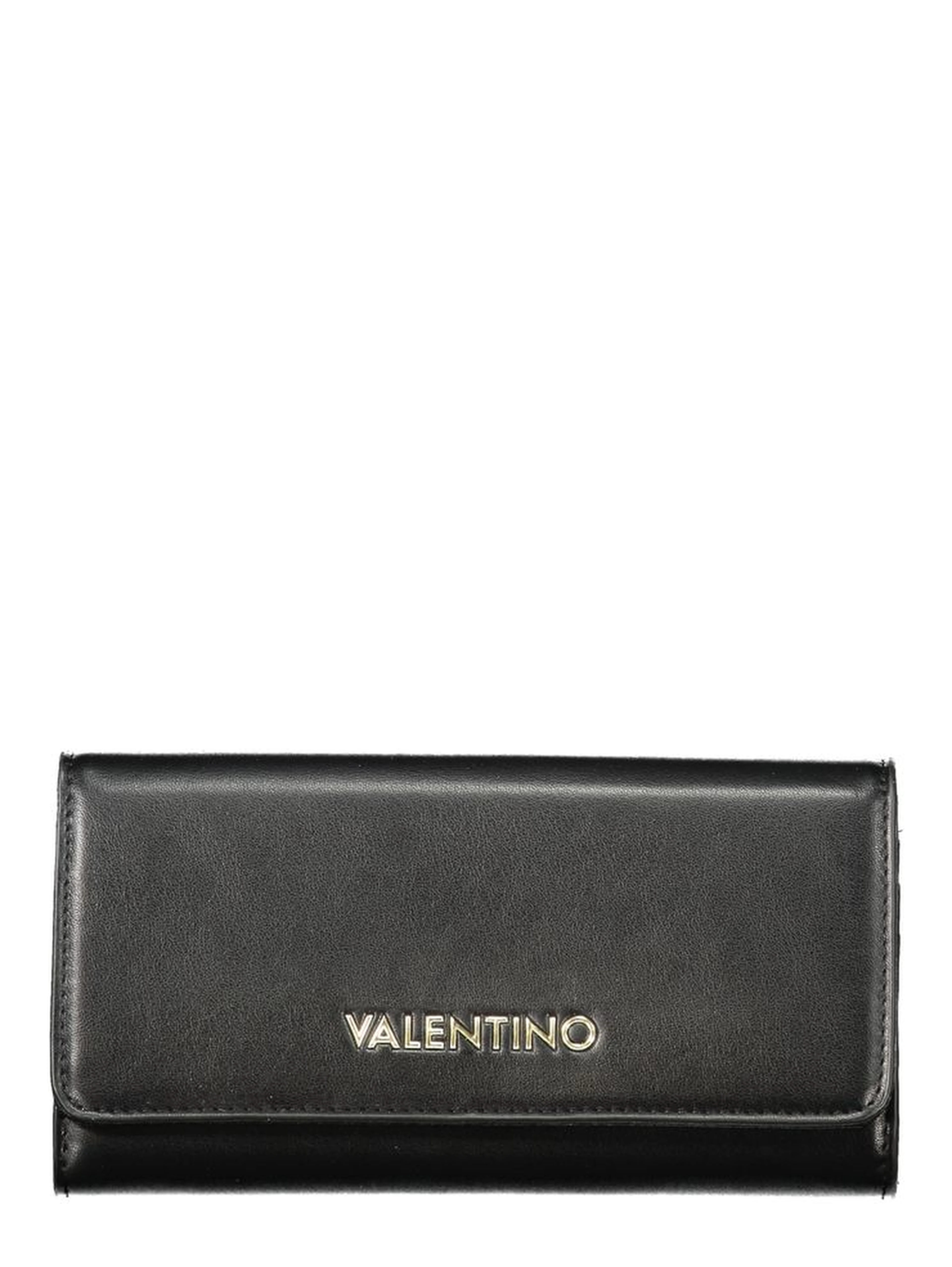 Black Polyurethane Women's Wallet