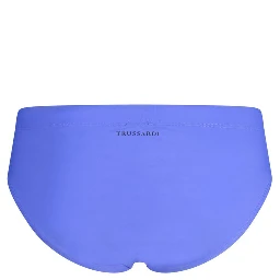 Blue Polyamide Men's Brief