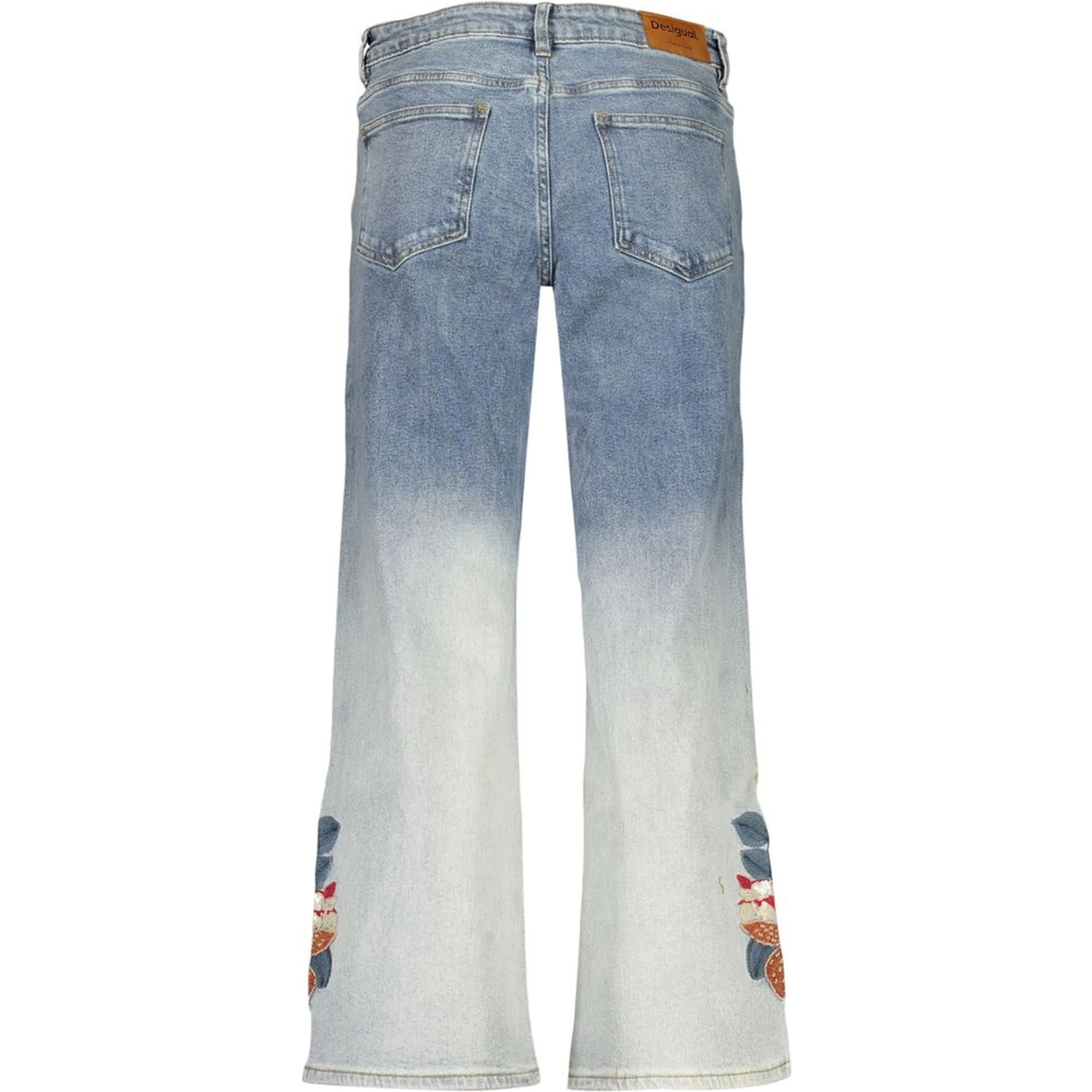 Azzurro Cotton Women's Jeans