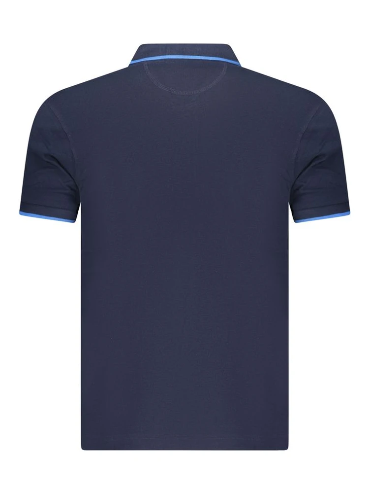 Blue Cotton Men's Polo Shirt alternative