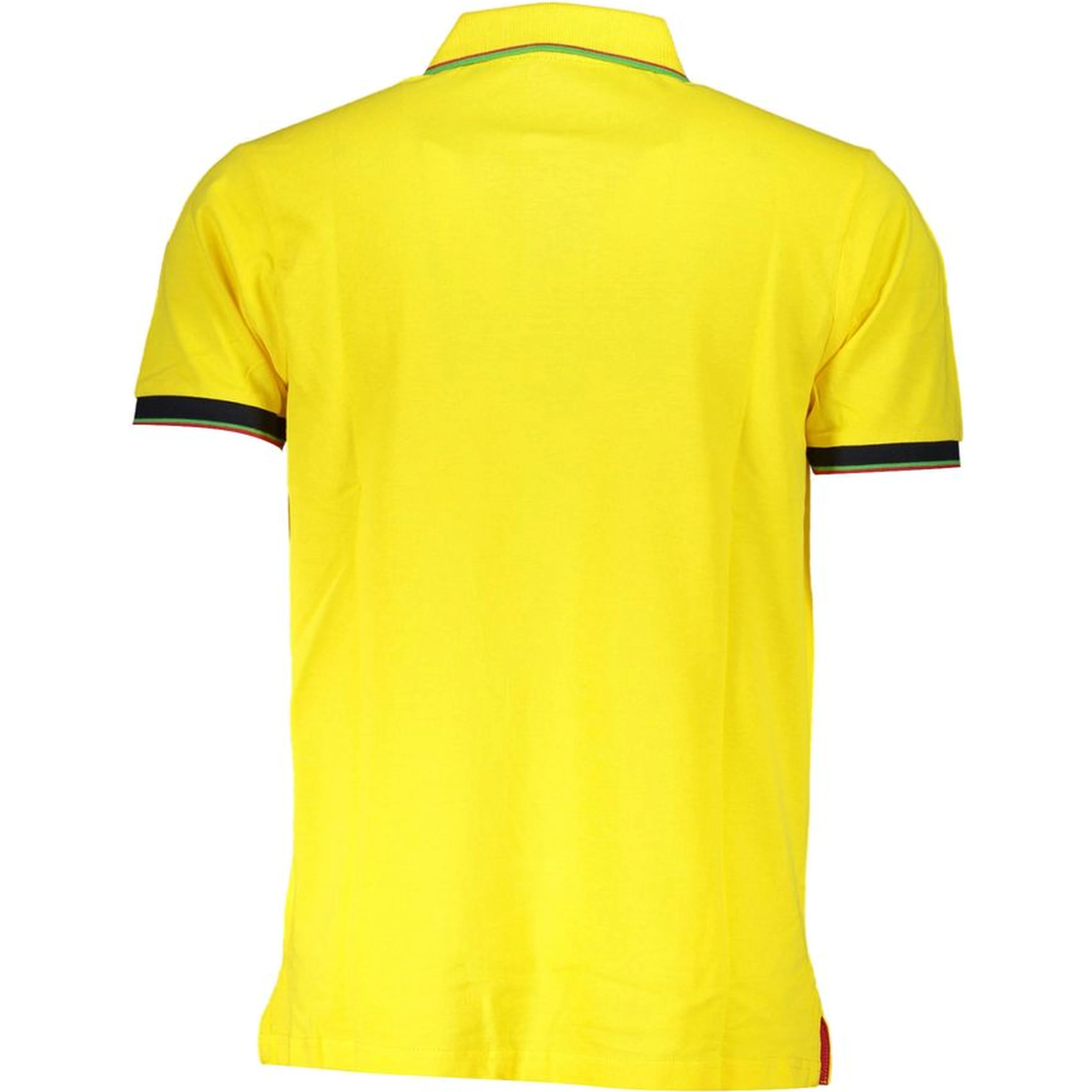 Yellow Cotton Men's Polo Shirt