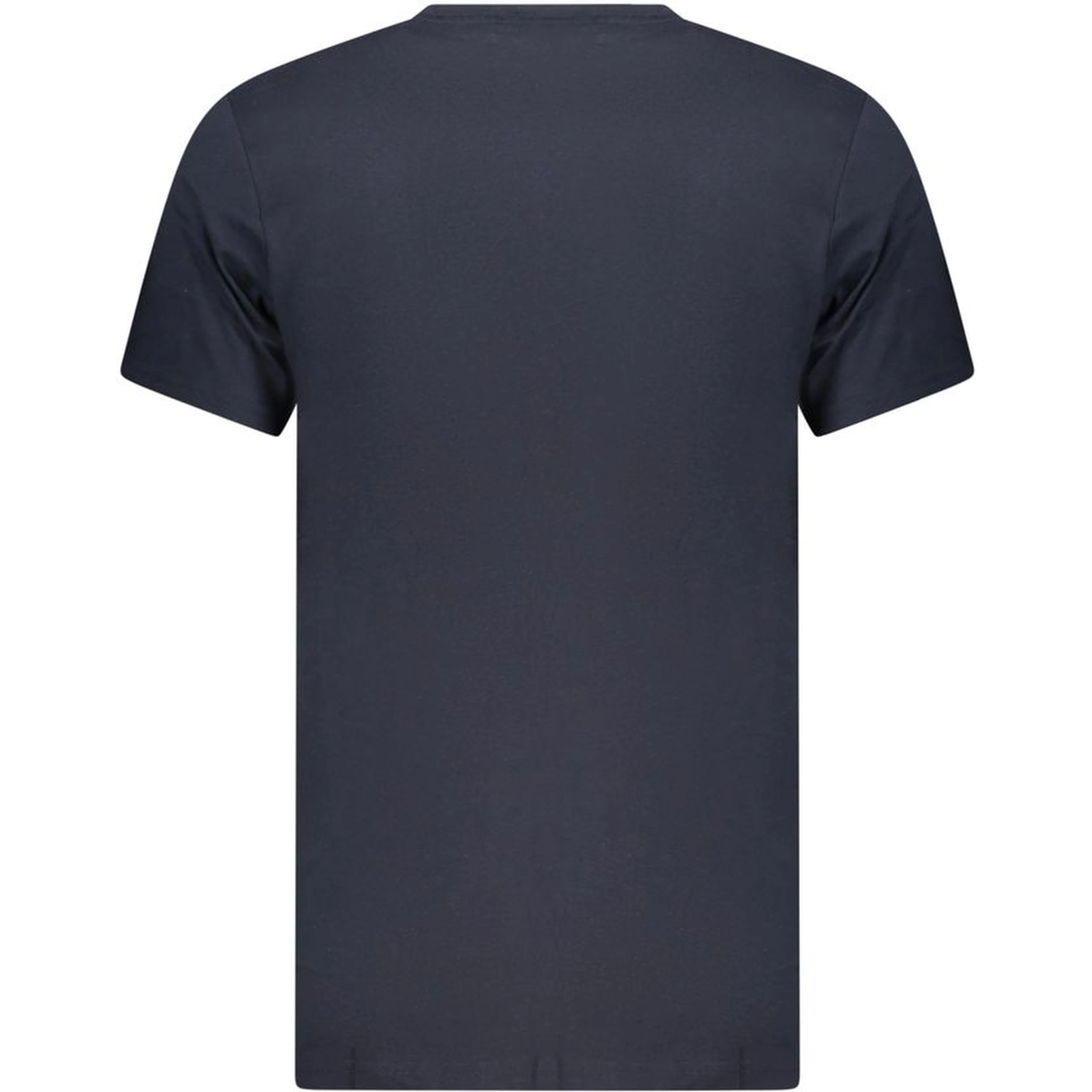 Blue Cotton Men's T-Shirt