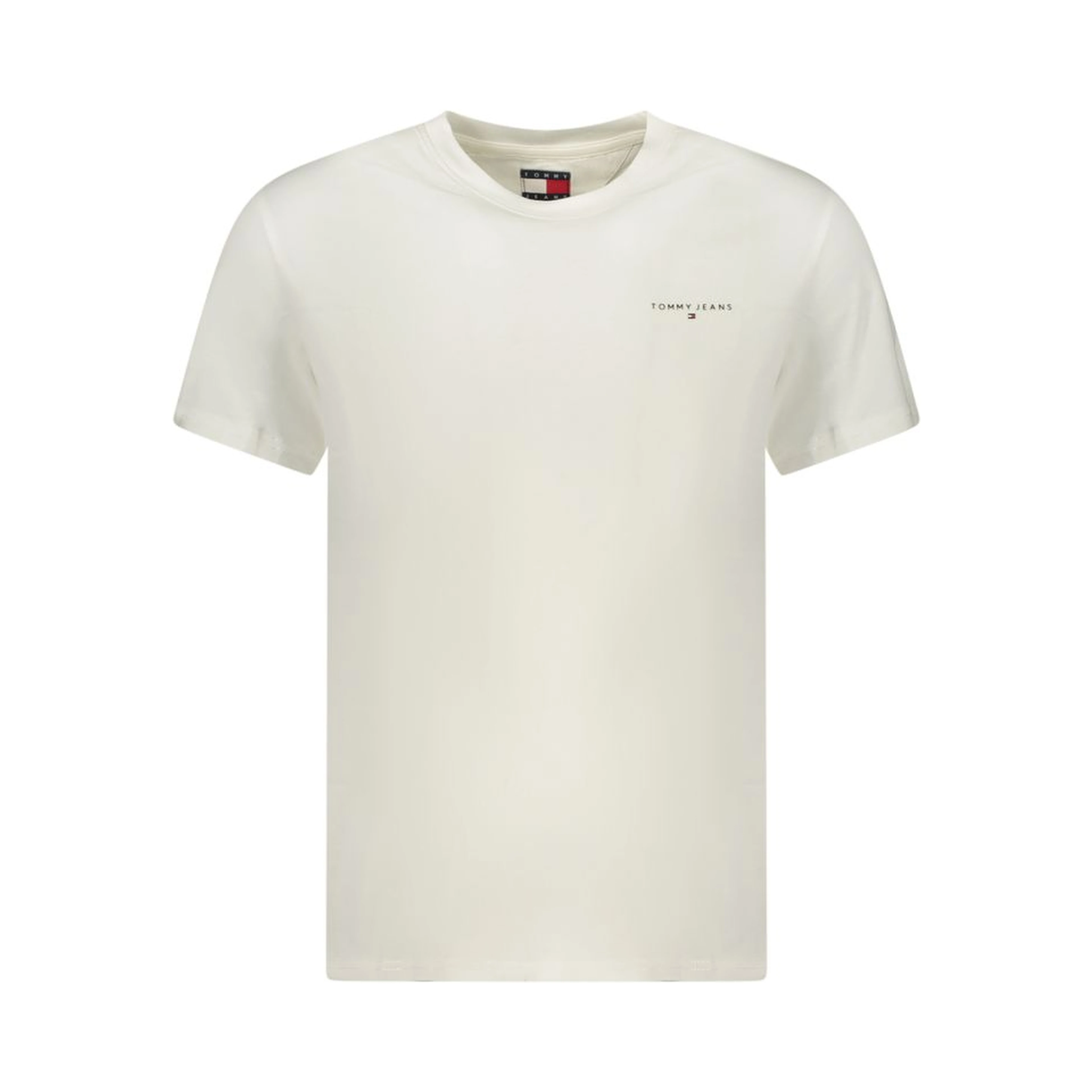 White Cotton Men's T-Shirt