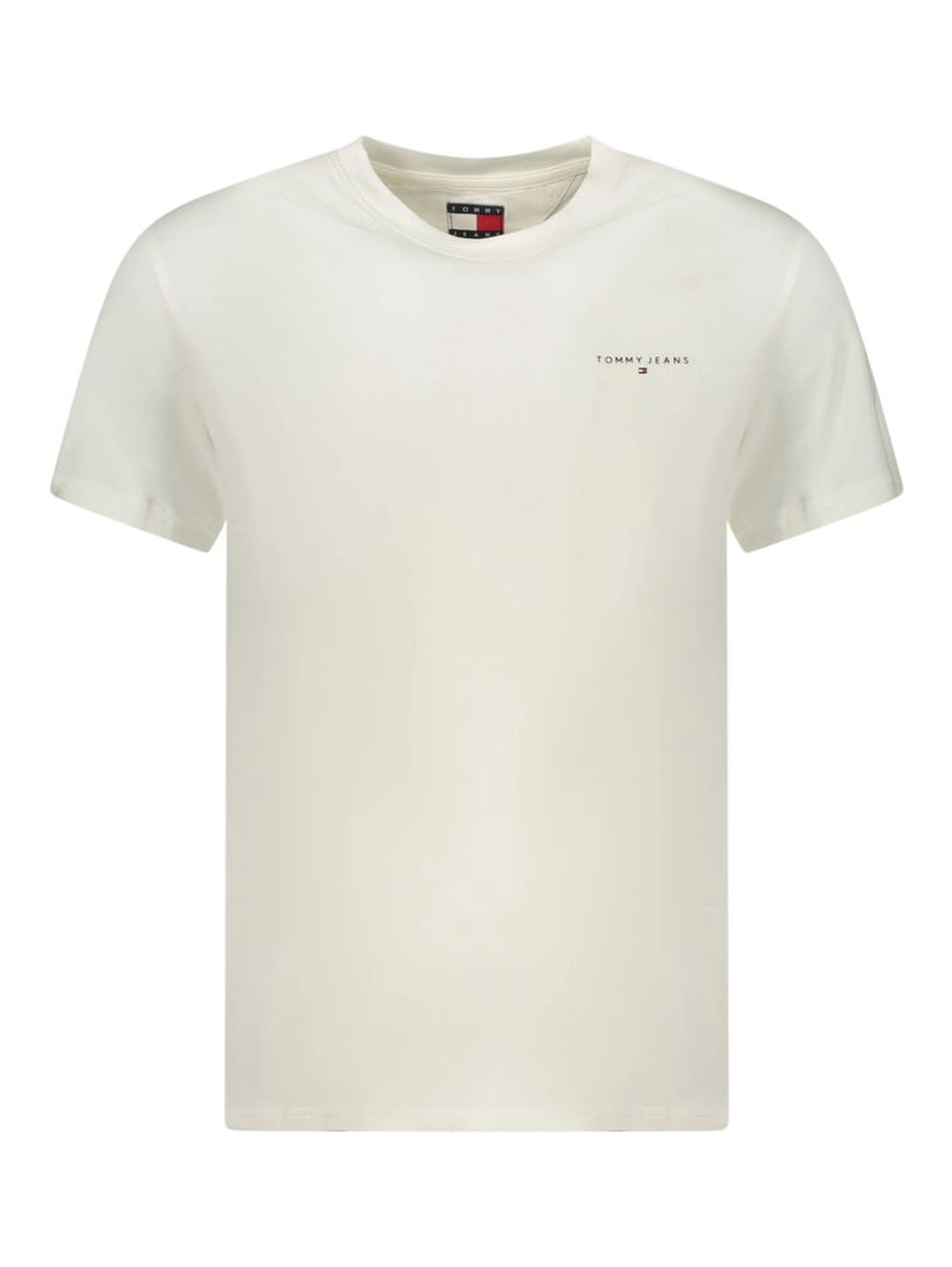 White Cotton Men's T-Shirt