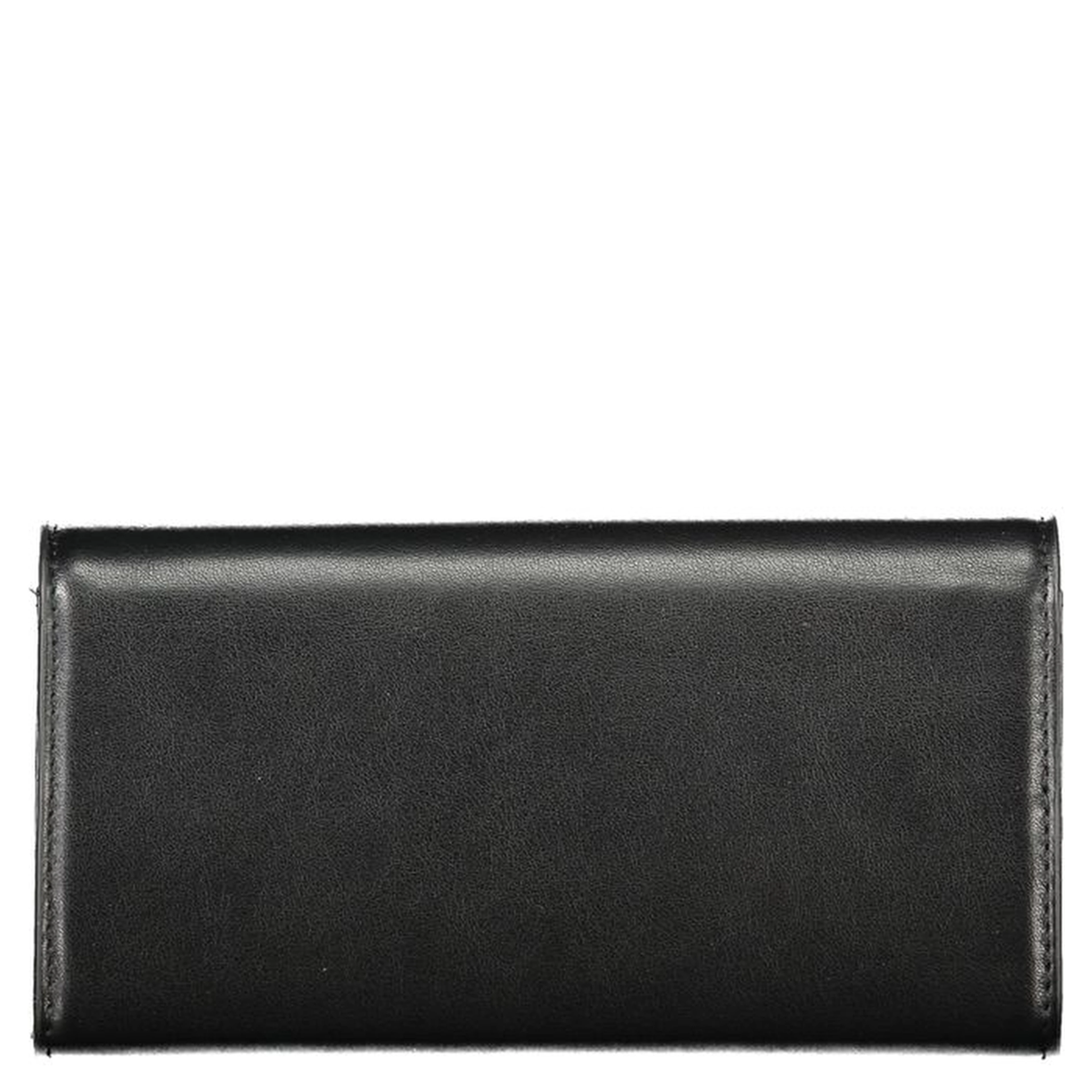 Black Polyurethane Women's Wallet