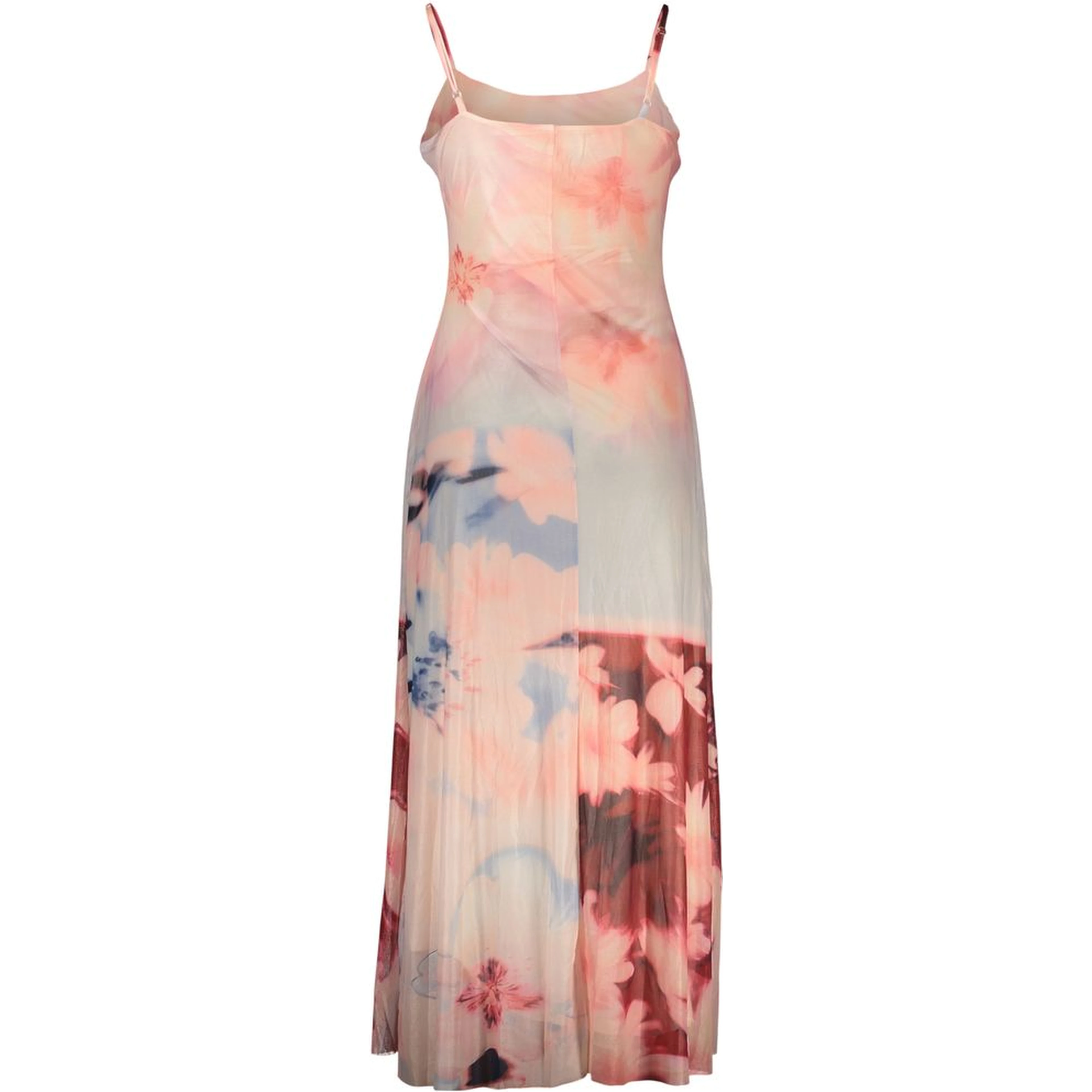 Pink Viscose Women's Dress