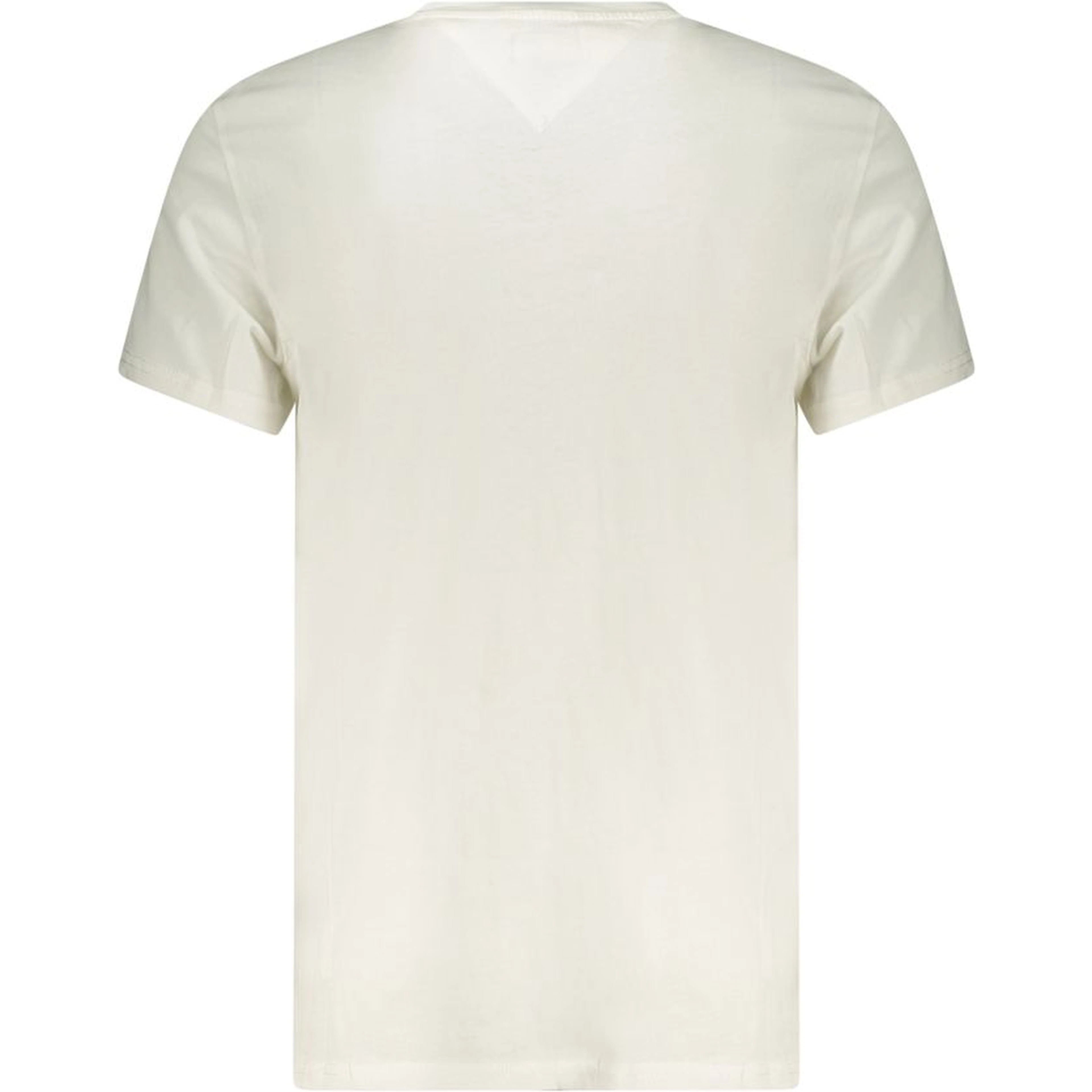 White Cotton Men's T-Shirt