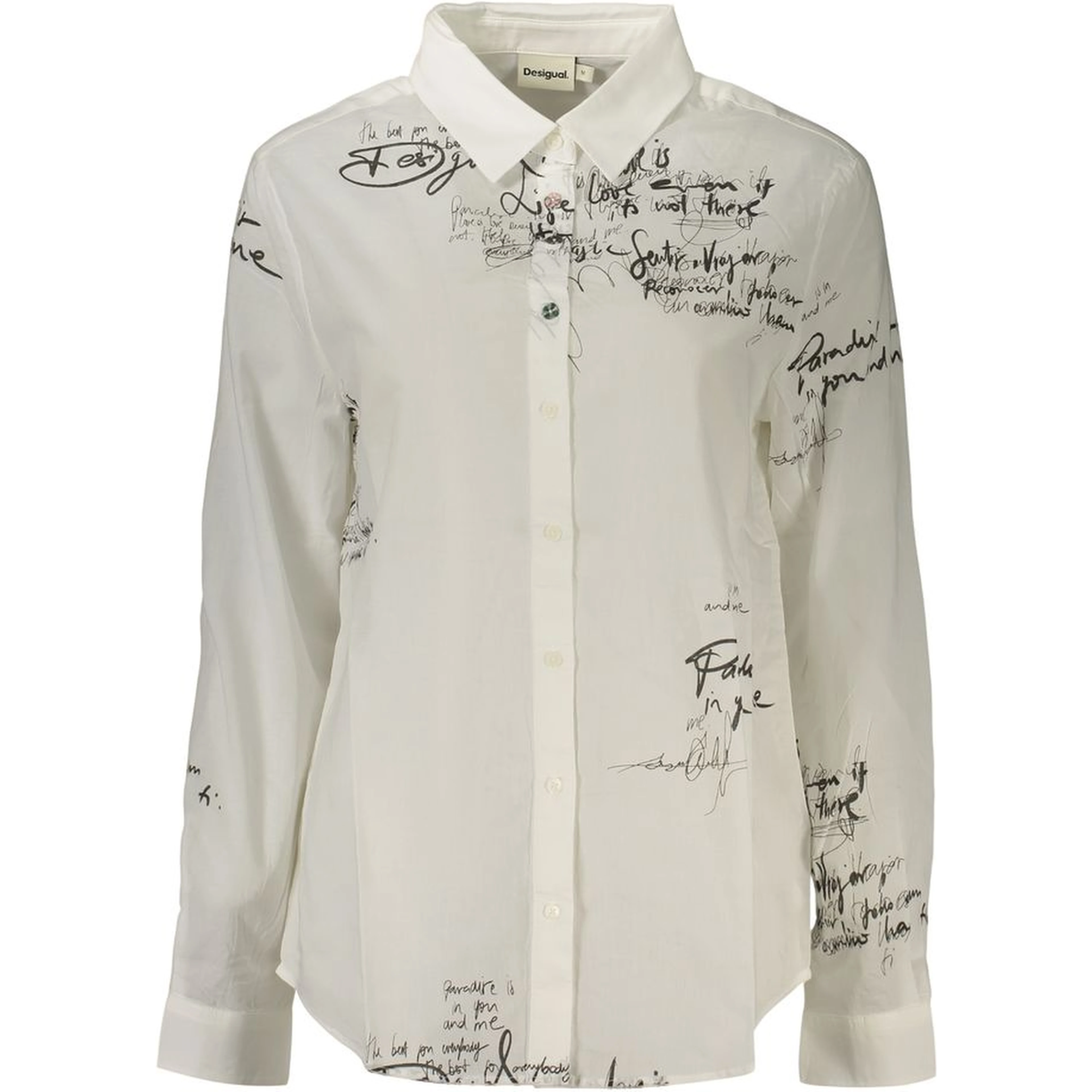 White Cotton Women's Shirt