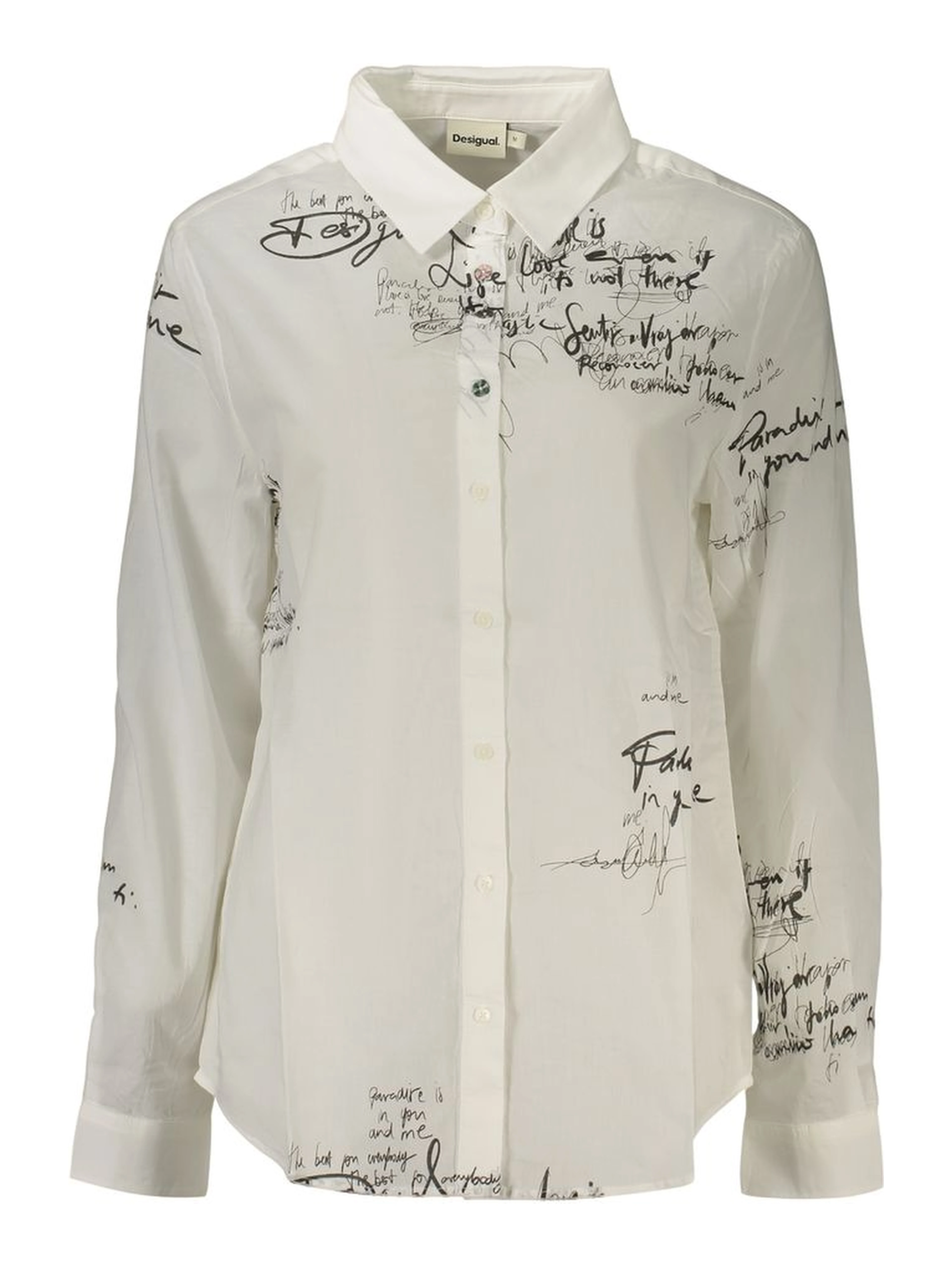 White Cotton Women's Shirt