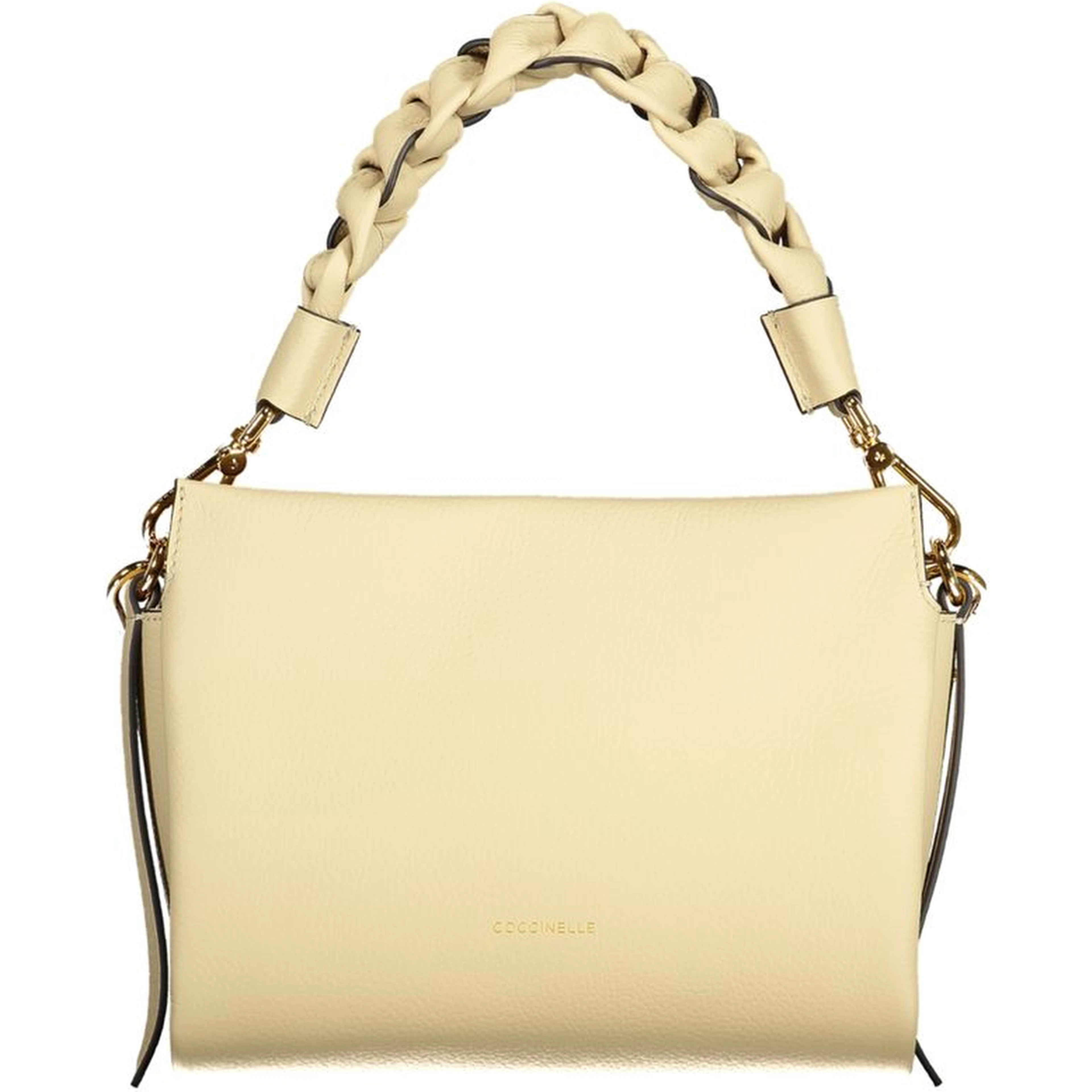 Beige Leather Handbag