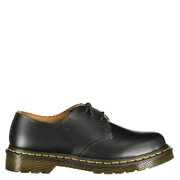 Black Leather Women's Shoe