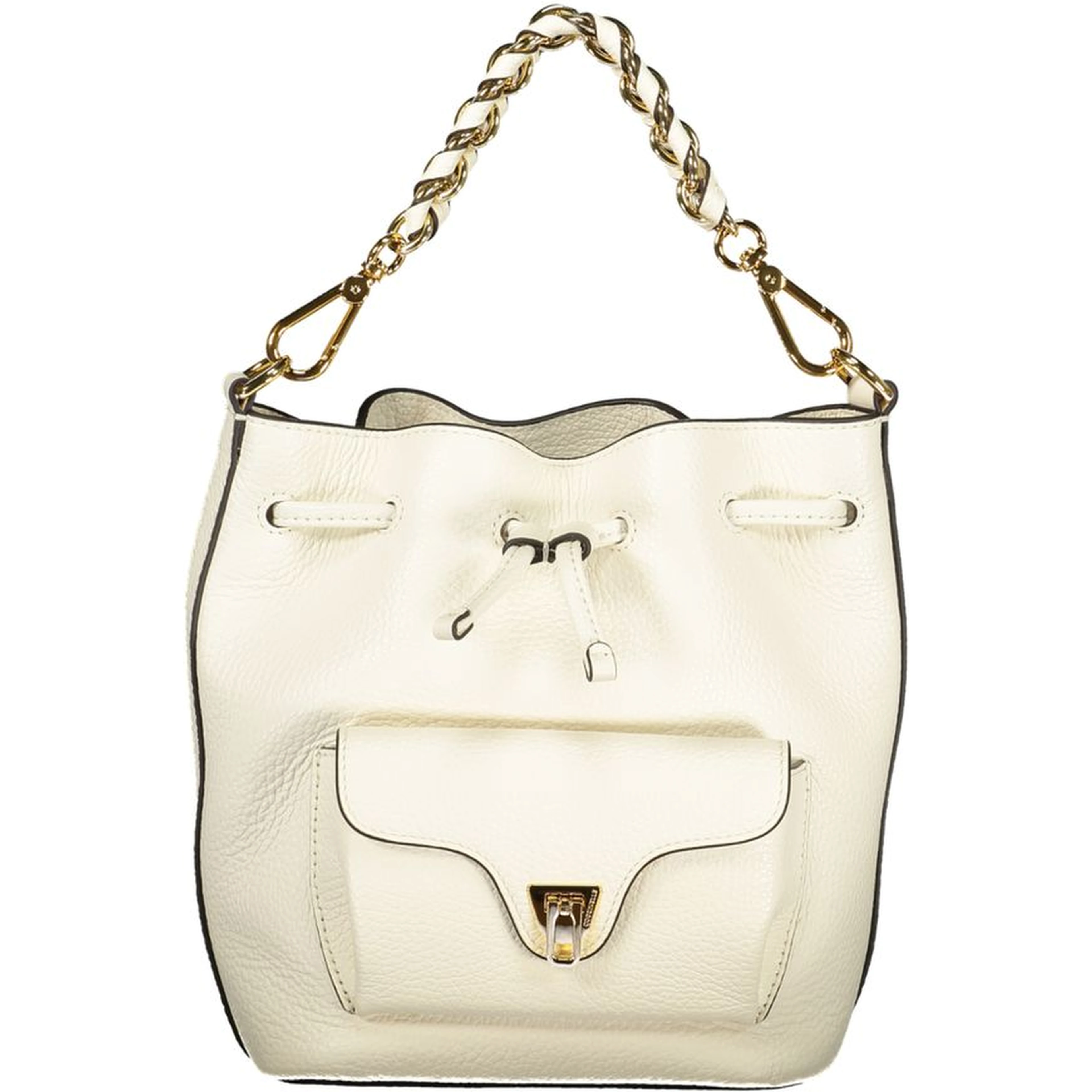 White Leather Handbag
