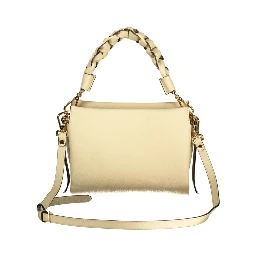 Beige Leather Handbag
