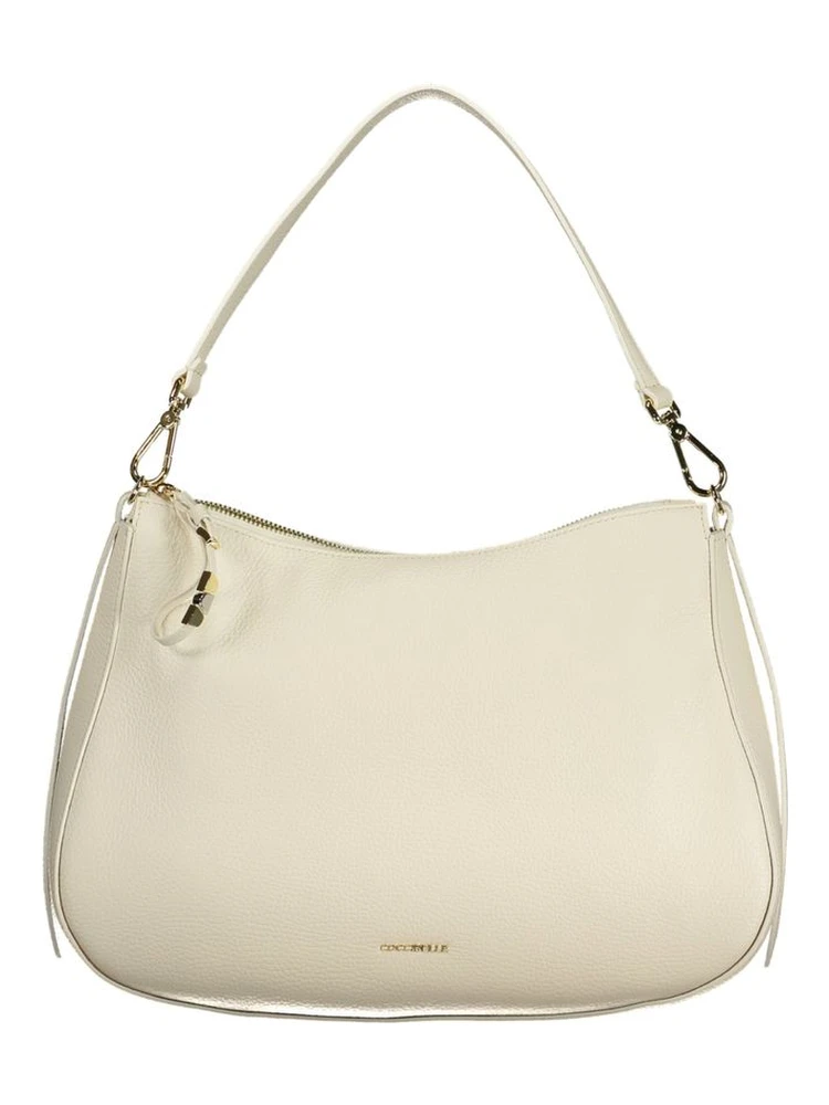 White Leather Handbag