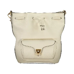 White Leather Handbag