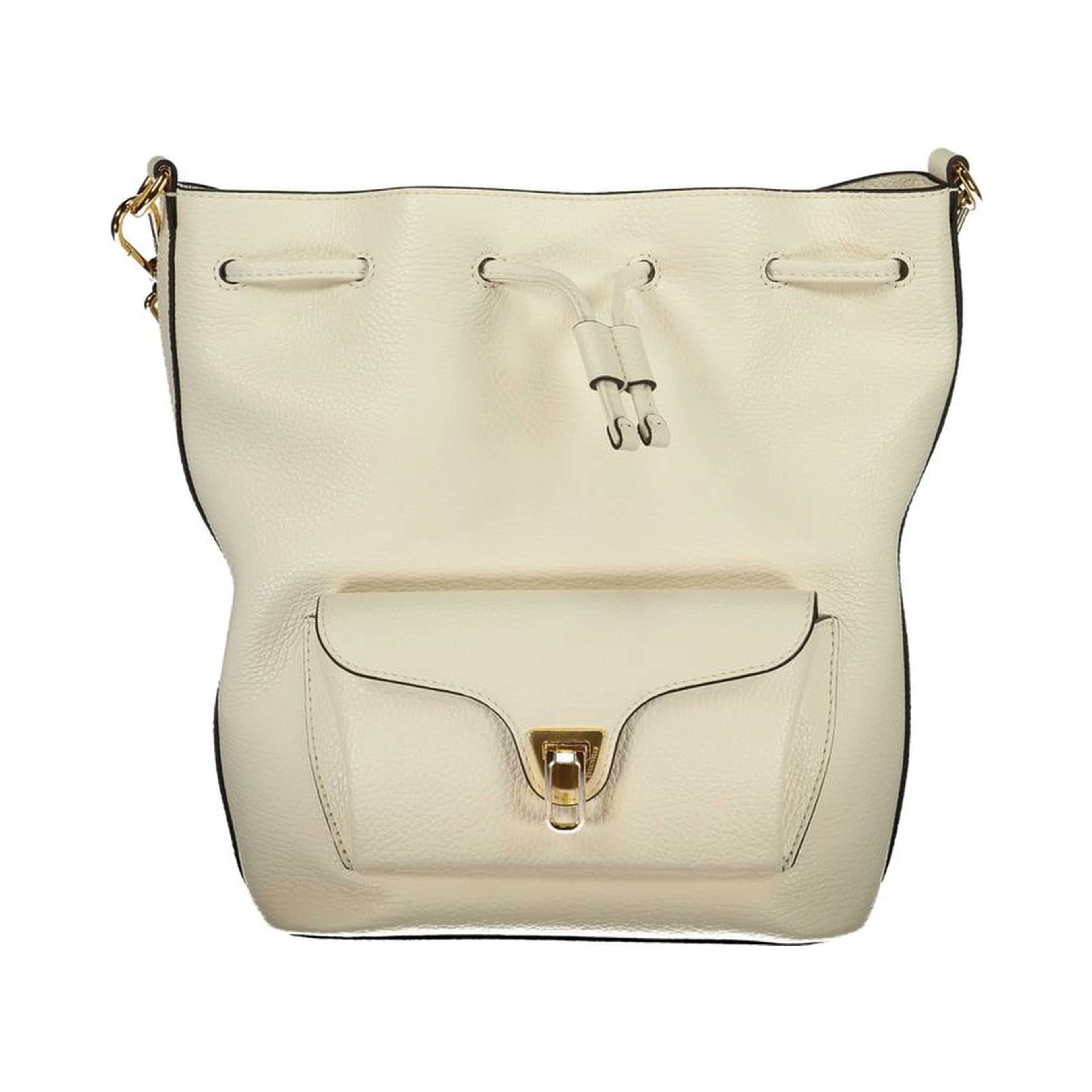 White Leather Handbag
