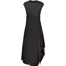 Black Cotton Women's Dress