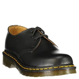 Black Leather Women's Shoe
