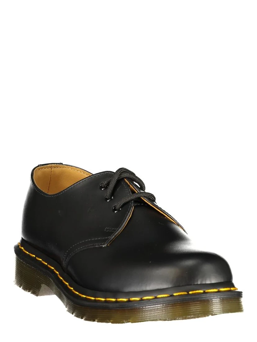 Black Leather Women's Shoe