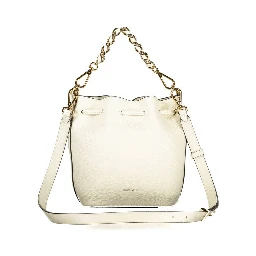 White Leather Handbag