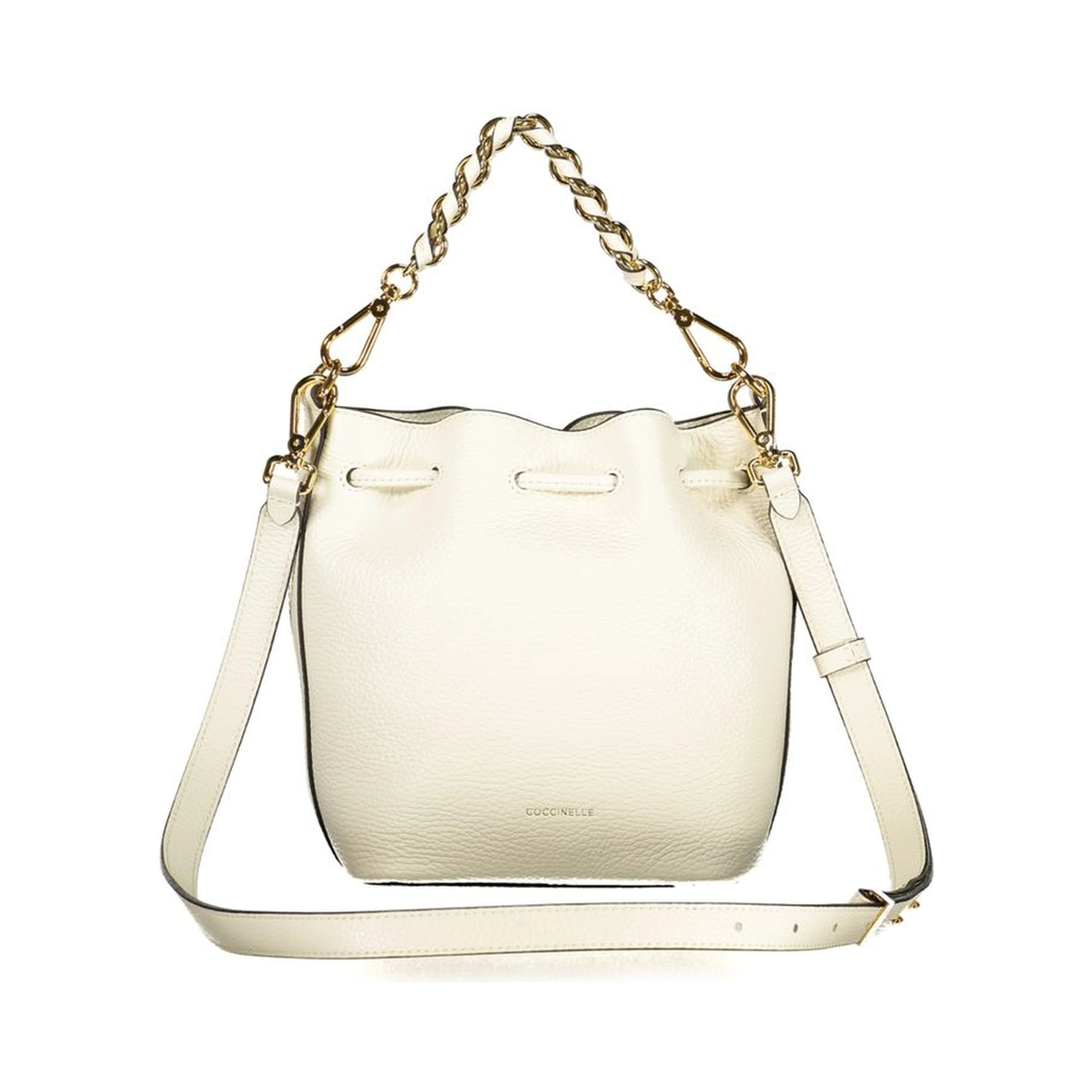 White Leather Handbag