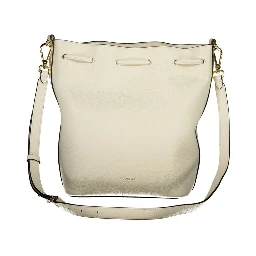 White Leather Handbag