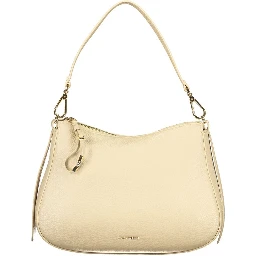 Beige Leather Women's Bag