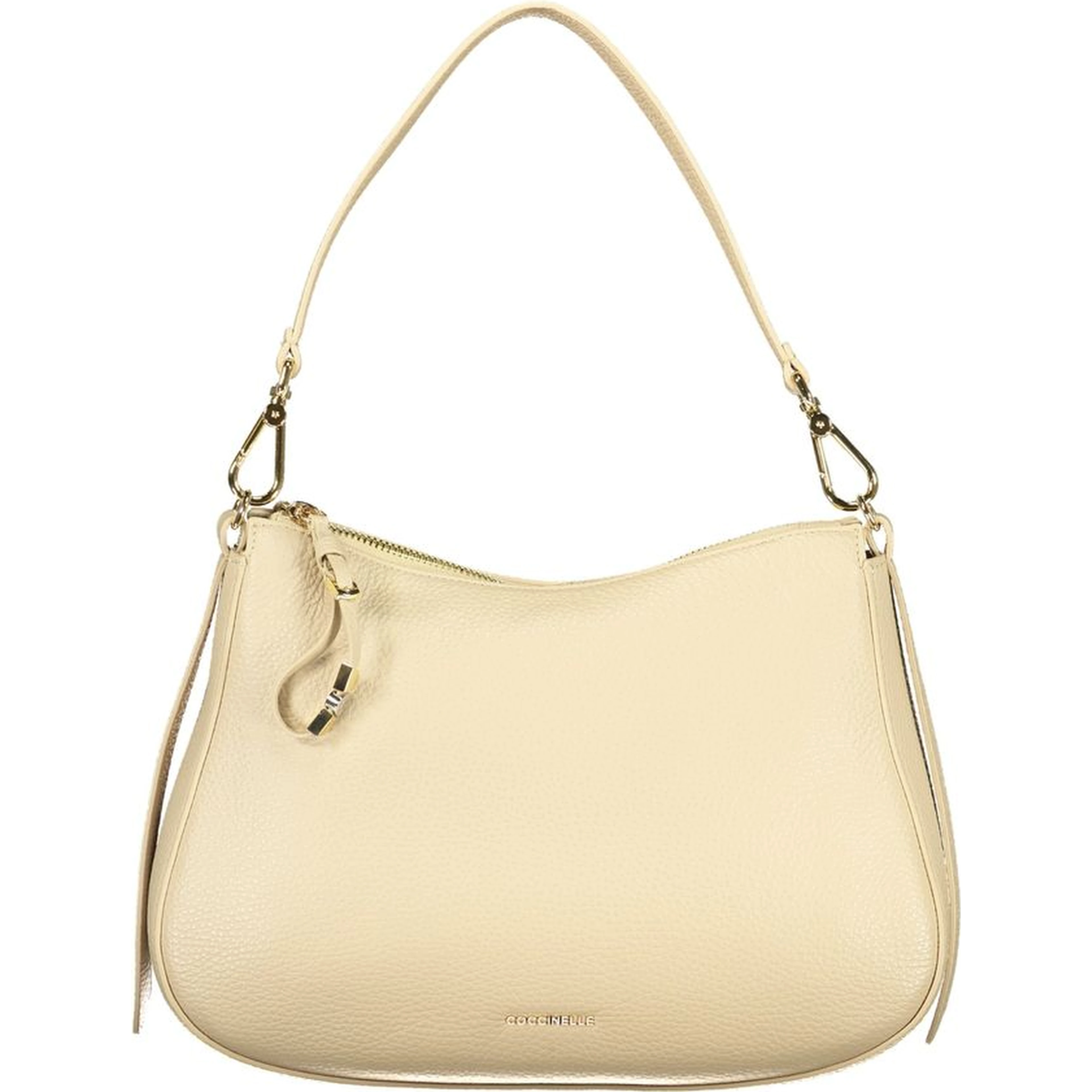 Beige Leather Women's Bag