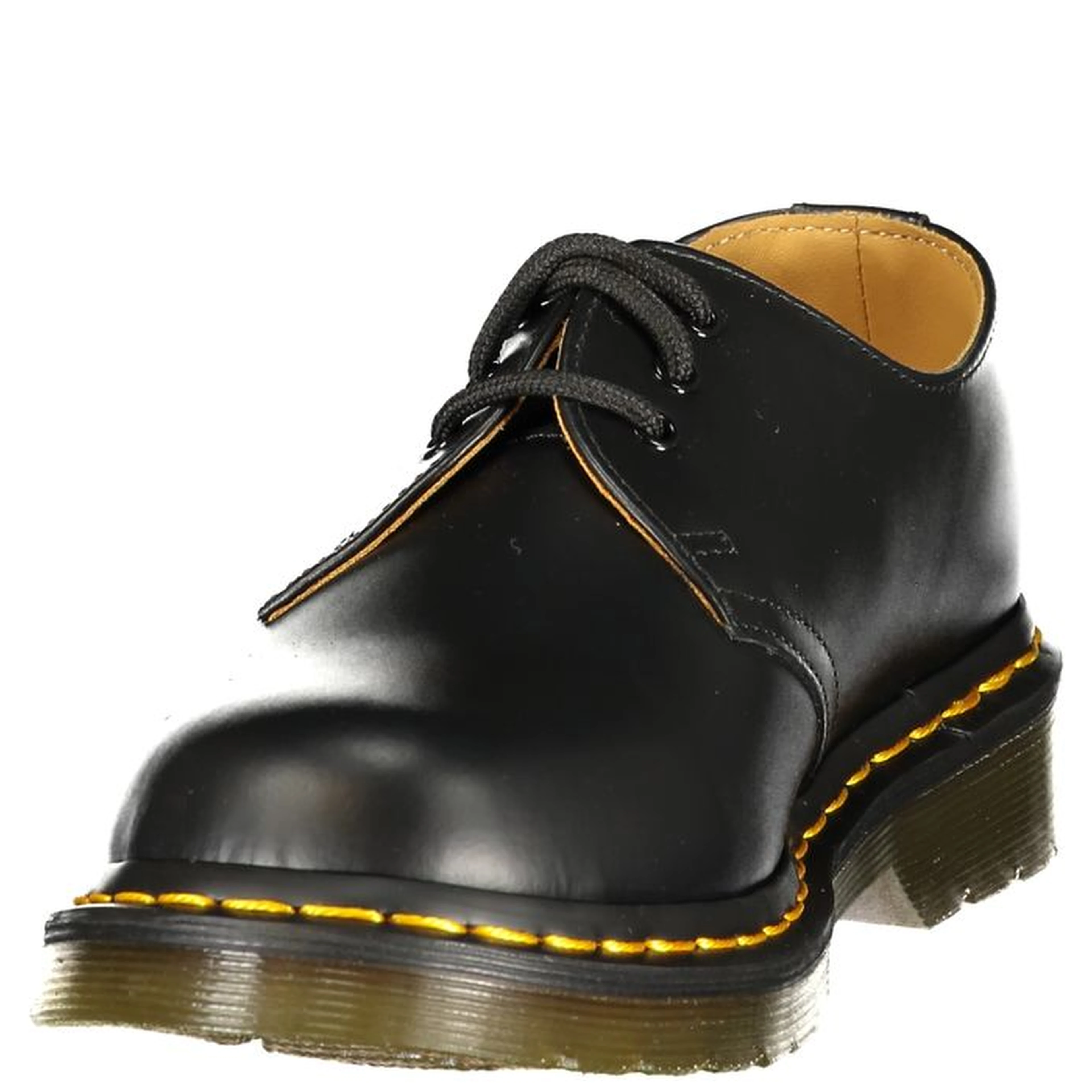 Black Leather Women's Shoe