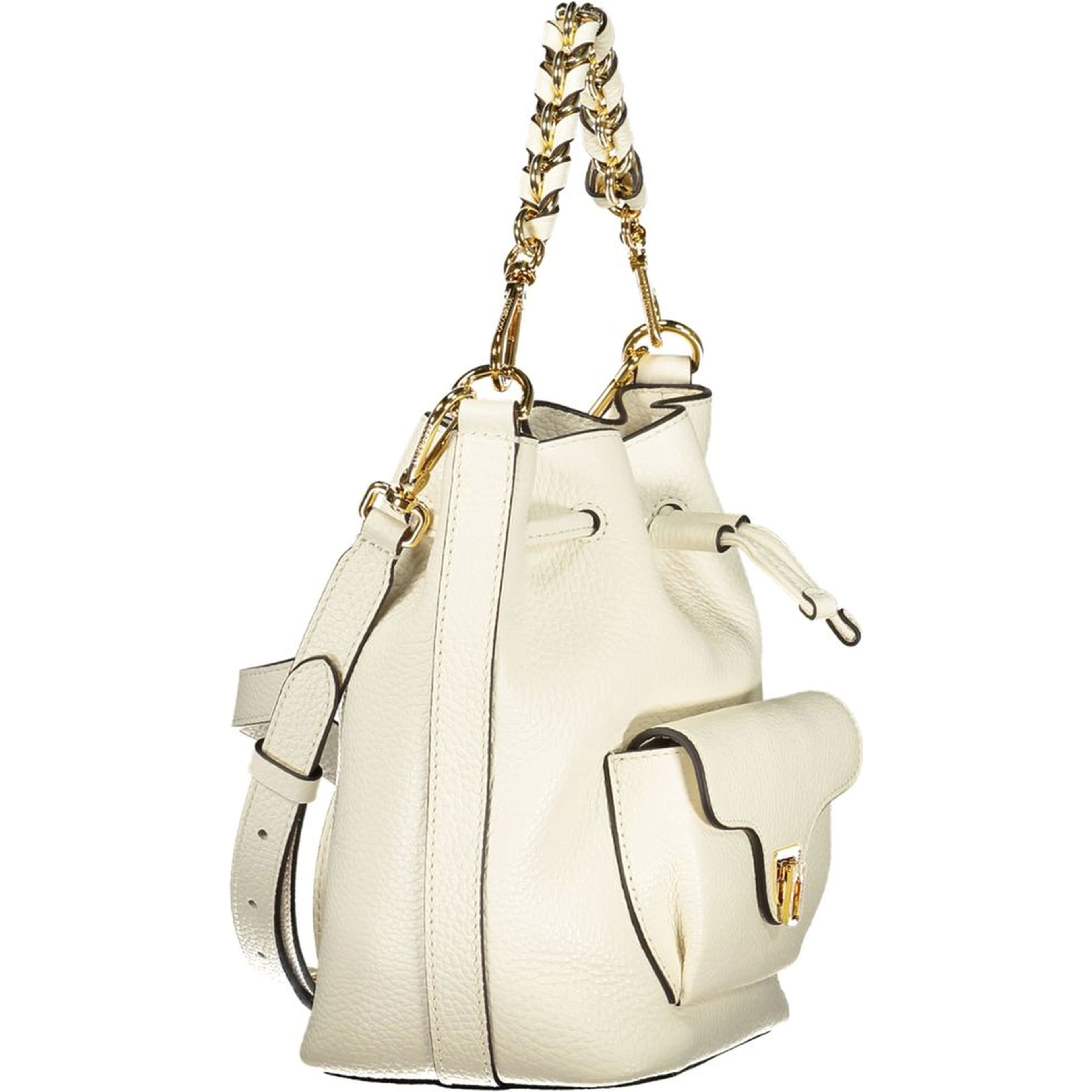 White Leather Handbag