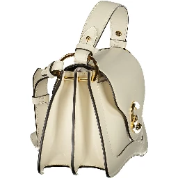 White Leather Women's Bag