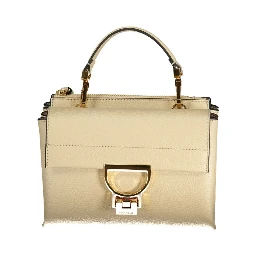 Beige Leather Women's Bag