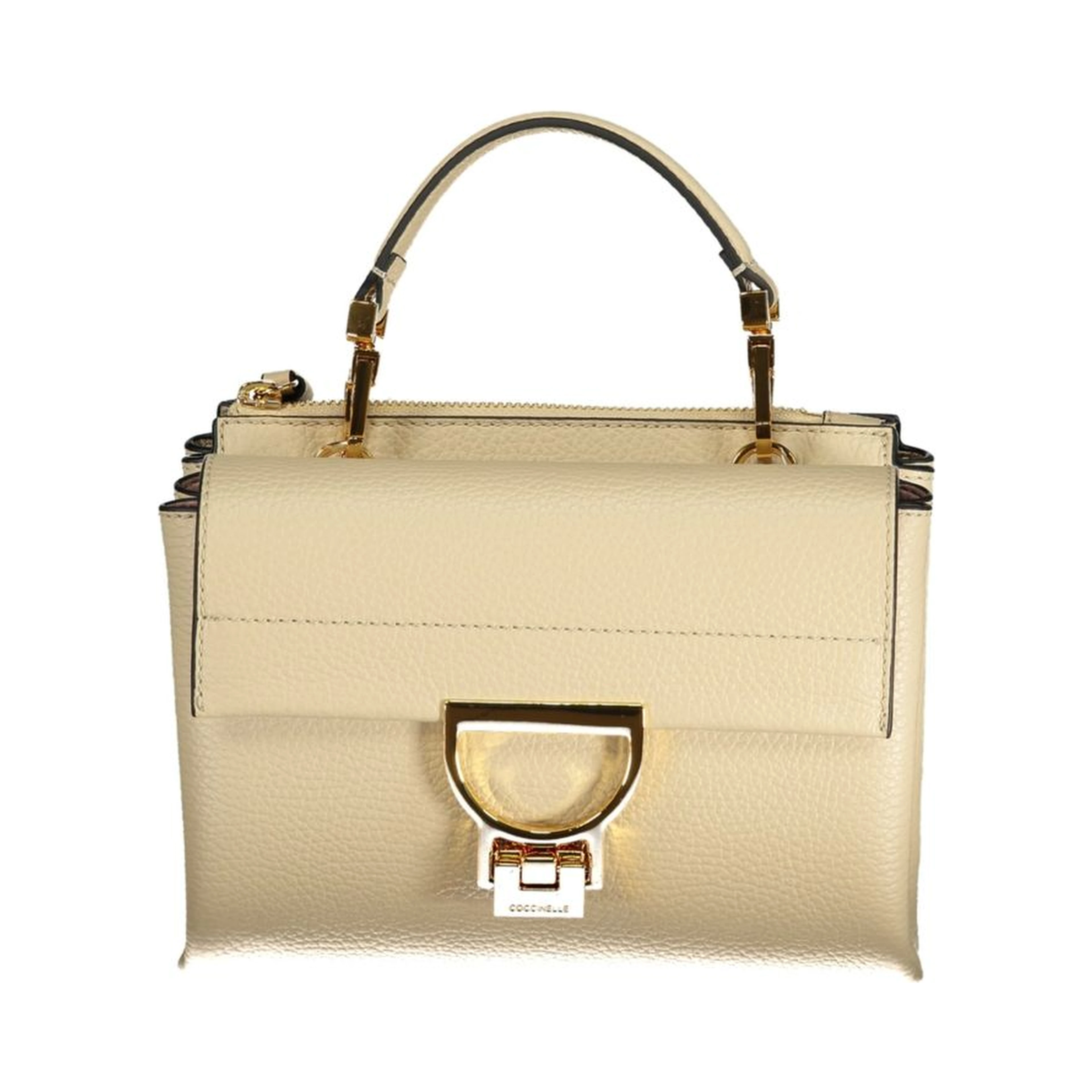 Beige Leather Women's Bag