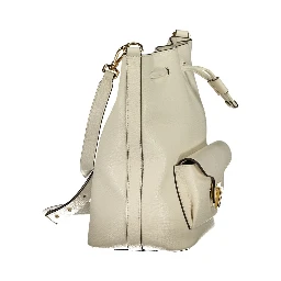 White Leather Handbag