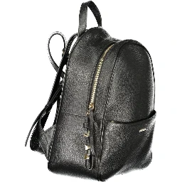 Black Leather Backpack