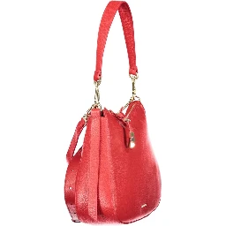 Red Leather Handbag