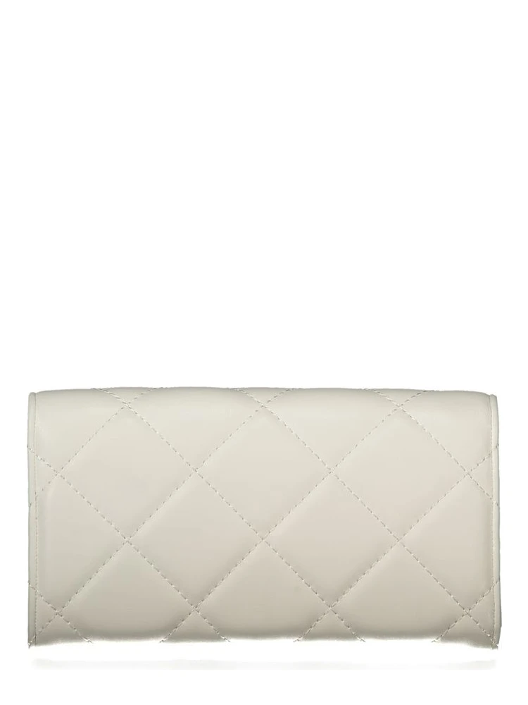 White Polyurethane Women's Wallet alternative